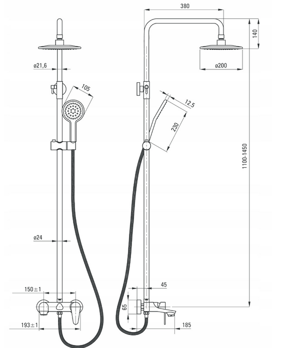 Deante Coriander NAC 01JM - obrazek 2