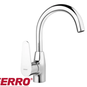 Bateria umywalkowa stojąca Ferro Cordoba chrom