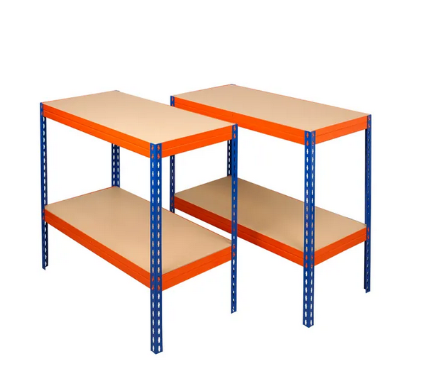 Regał magazynowy Rivet 192x100x50 cm, 4 półki, 300 kg - obrazek 2